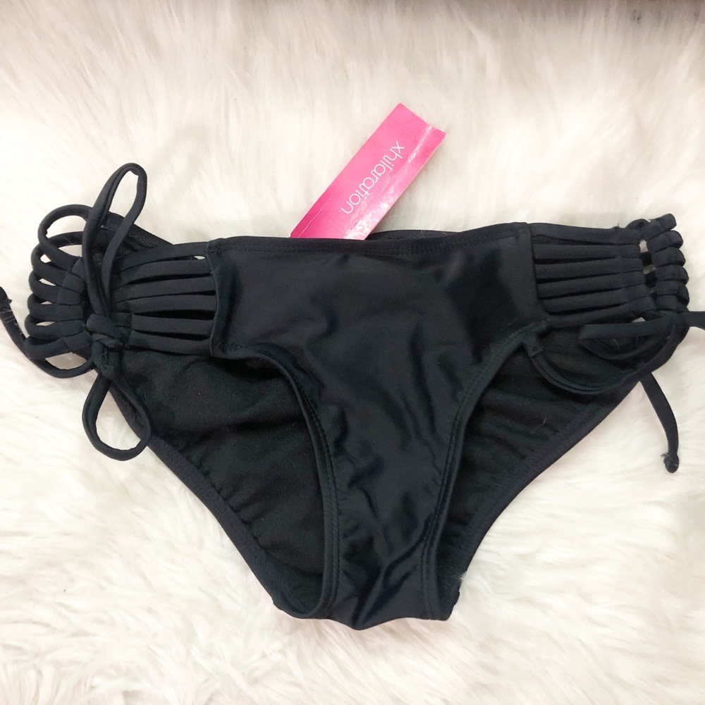 Black Tie Bikini Bottom